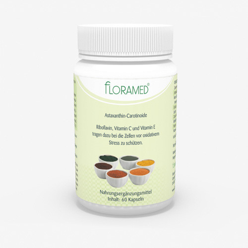 Astaxanthin-Carotinoide Kapseln